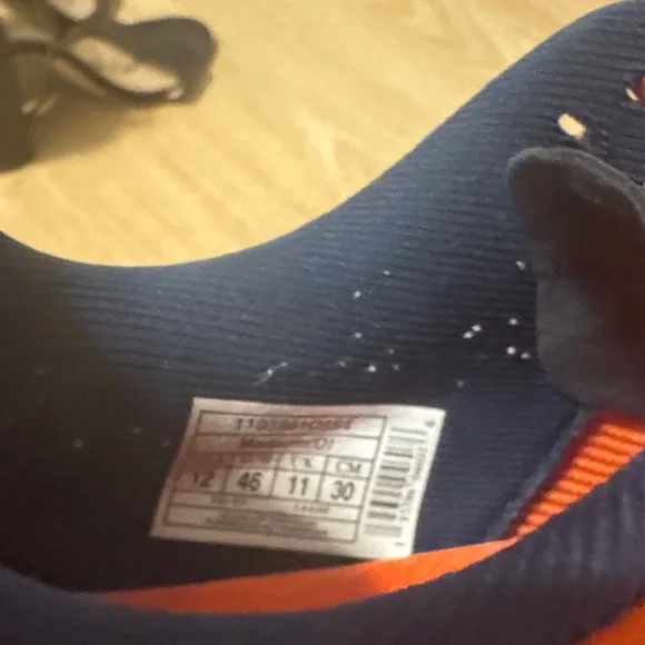 Brooks Men's Athletic Shoes - Orange and Navy - Picture 4 of 5